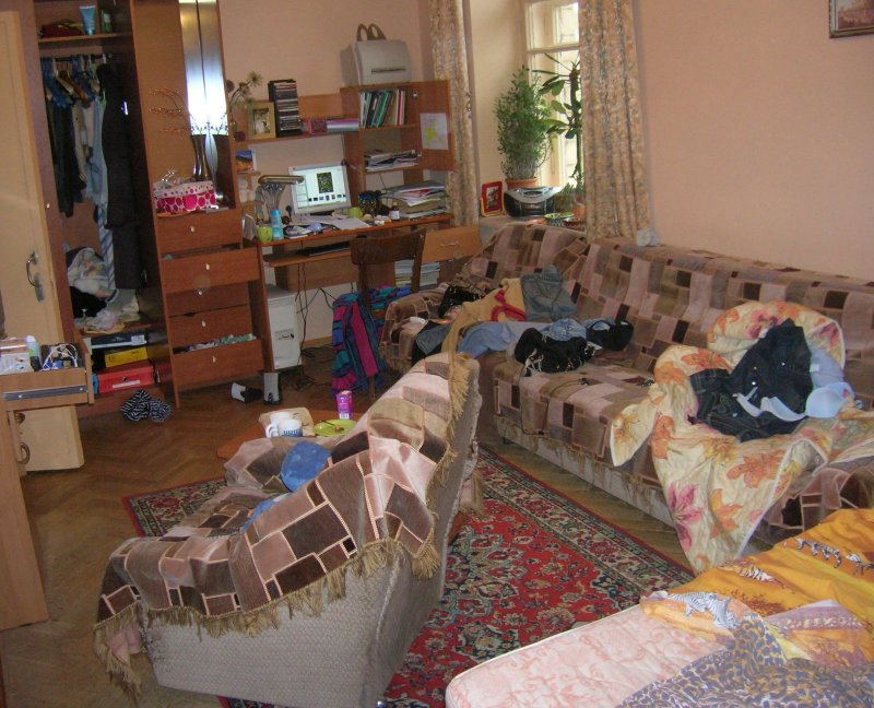 Квартира алкоголиков с детьми