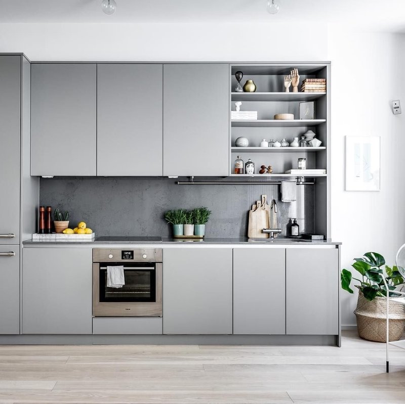 Кухня Сканди Grey Softwood