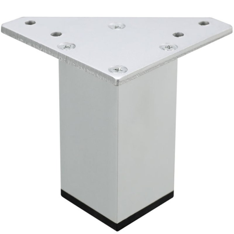 Ножка d50мм н150-170мм, круглая, регулируемая, хром - накл. Tech-Krep