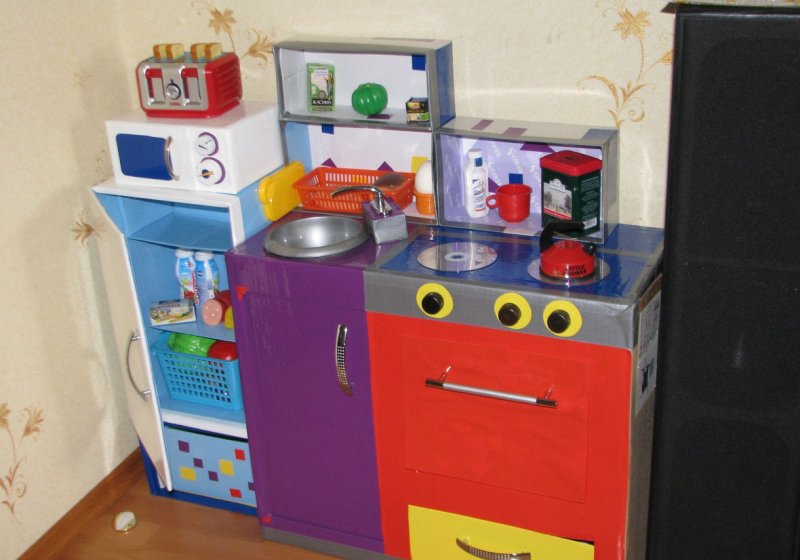 Игрушки из картона