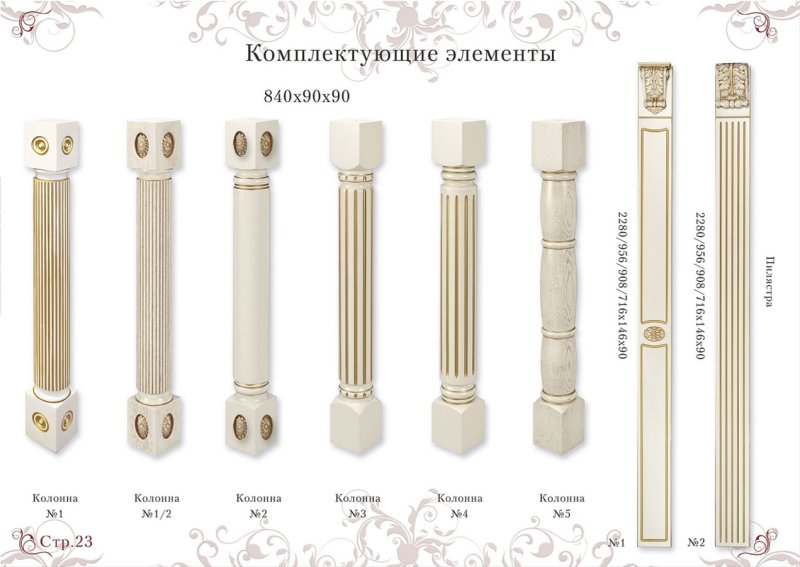 Кухонные фасады и декоративные элементы