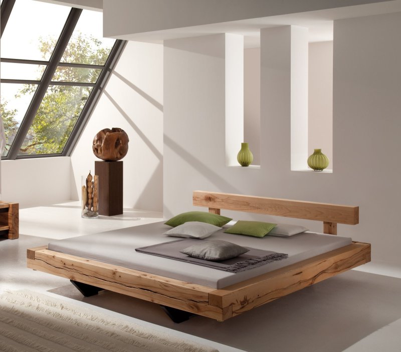 Design Wood кровать Модерн