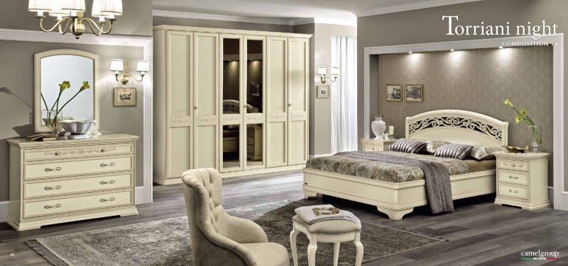 Кровать Torriani Avorio Botticelli 128let.04av