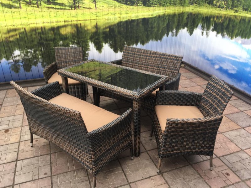 Patio Set плетеная мебель