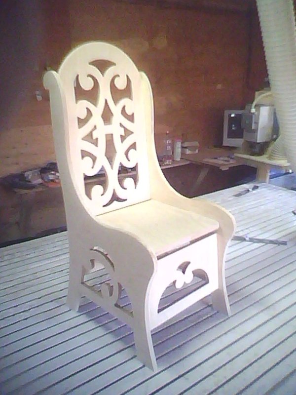 Поделка сани из картона