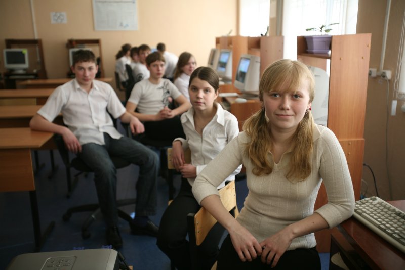 Ученица старших классов