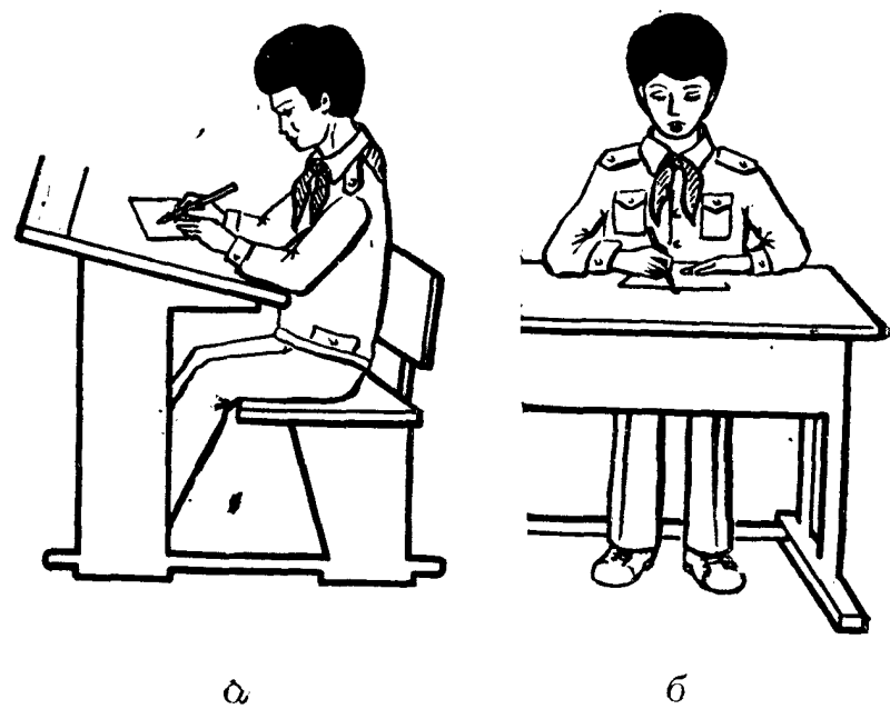 Ученик за партой