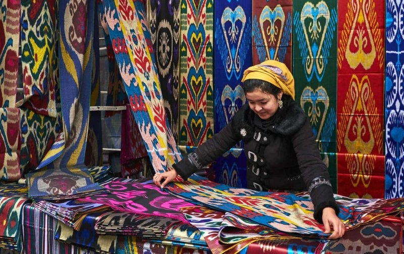 Ткани икат адрас