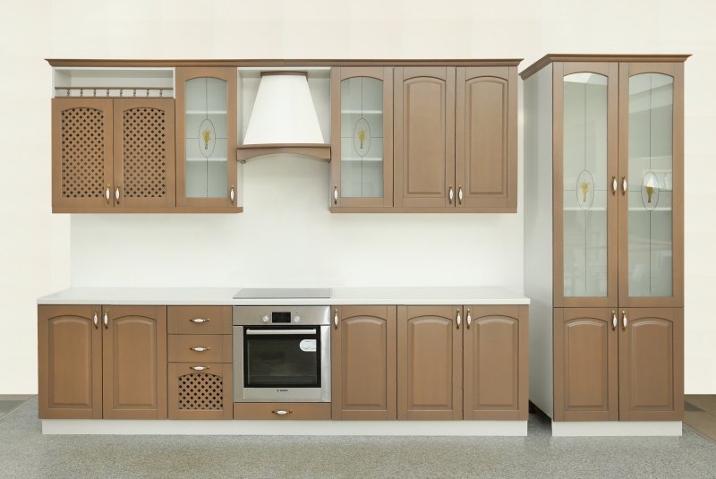 Кухня массив Люкс Боровичи 2400 в