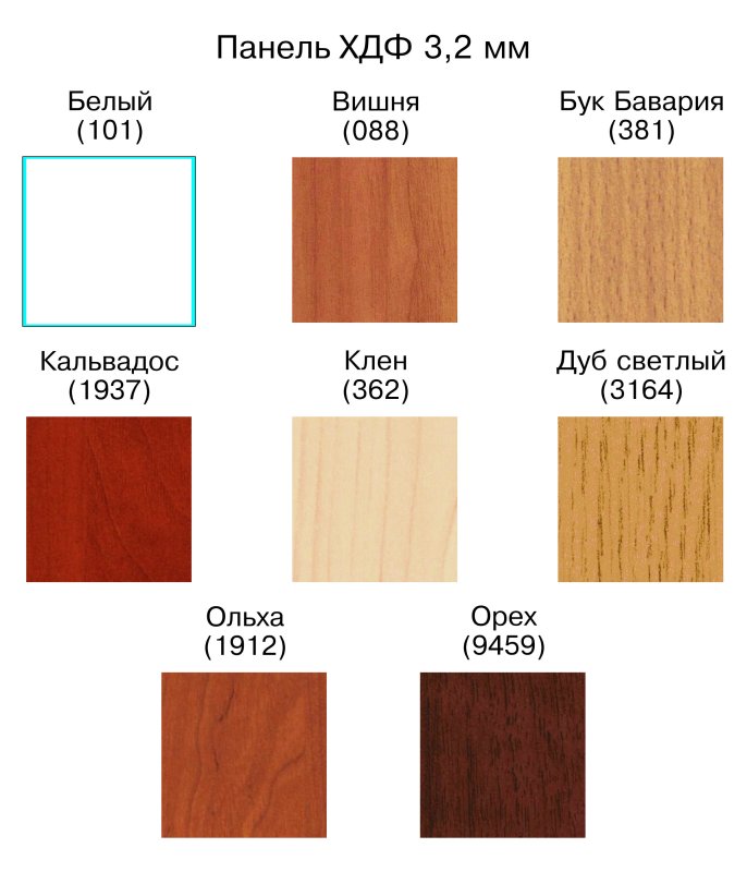 ДВП ламинированное (ольха красная)