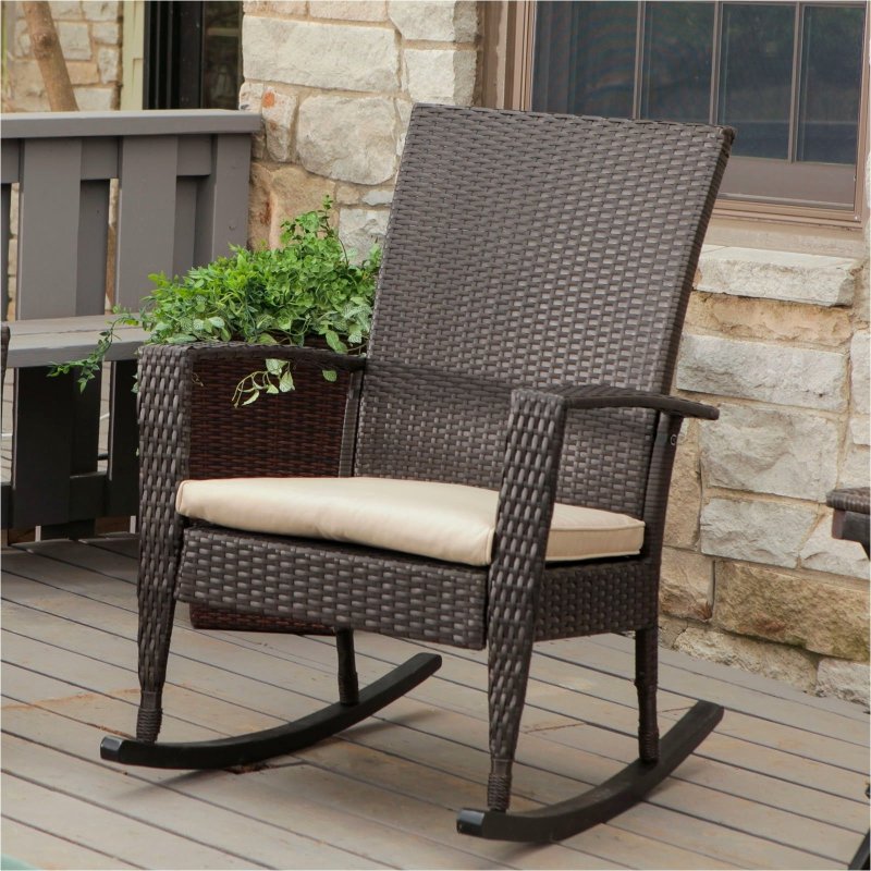 Кресло качалка Rocking Chair with Cushion
