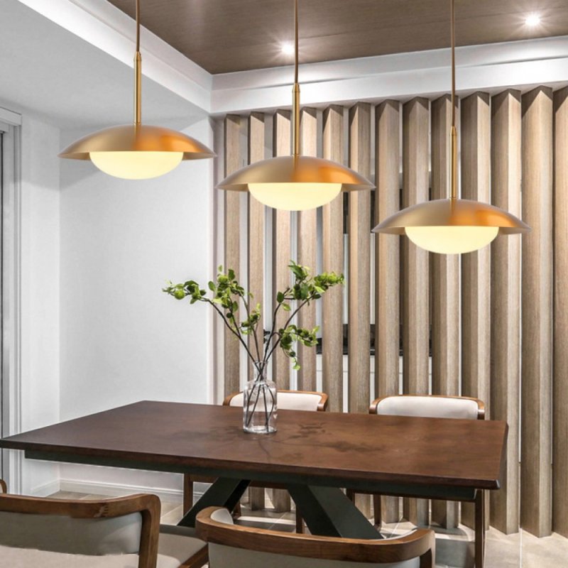 Люстра Round Glass Chandelier - Modern Style Living Room Lighting