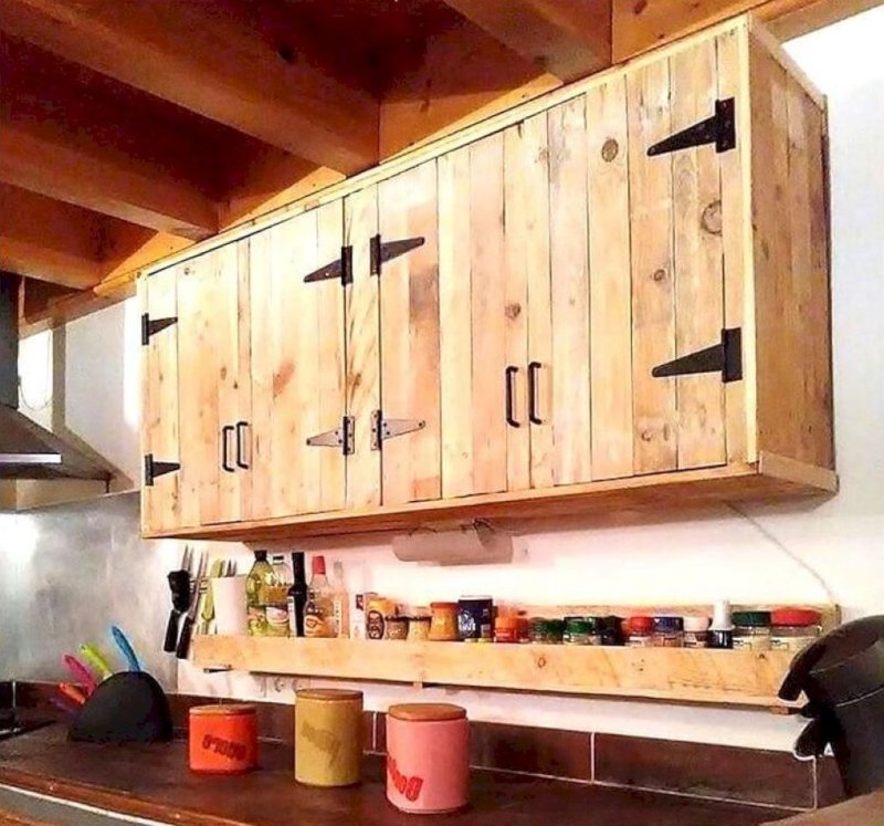 Кухонный гарнитур из паллет