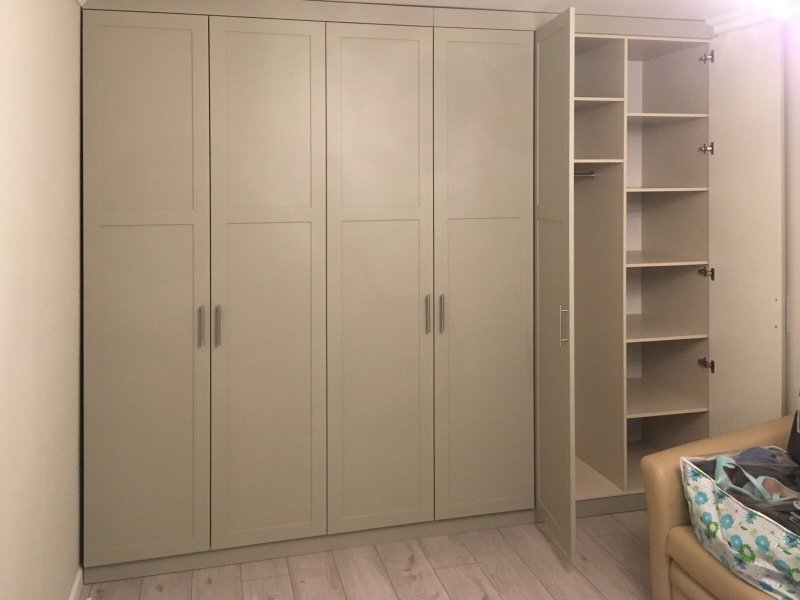 Шкаф ikea с распашными дверьми 100x58x236