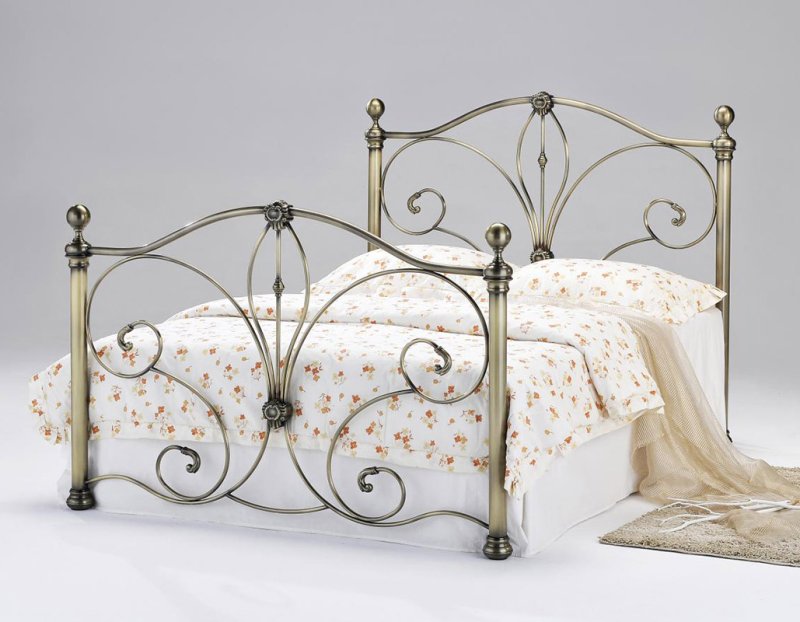 Кровать 9906 Crystal Antique Brass