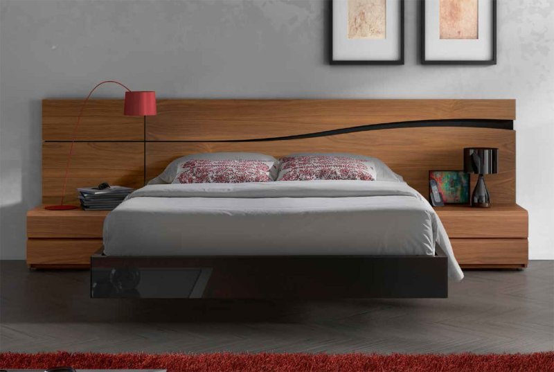 Design Wood кровать Модерн