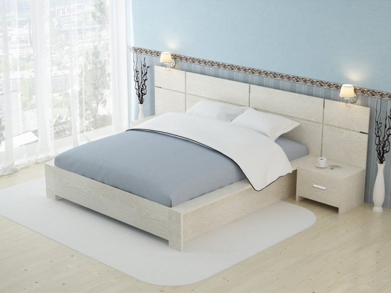 Кровать 1400х2000, спальня nice