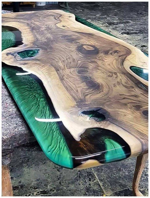 Slab Wood эпоксидная смола
