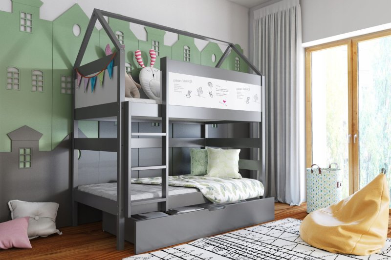 Кровать двухъярусная House 160x80