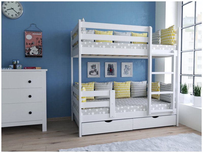 Детская двухъярусная кровать 160х80