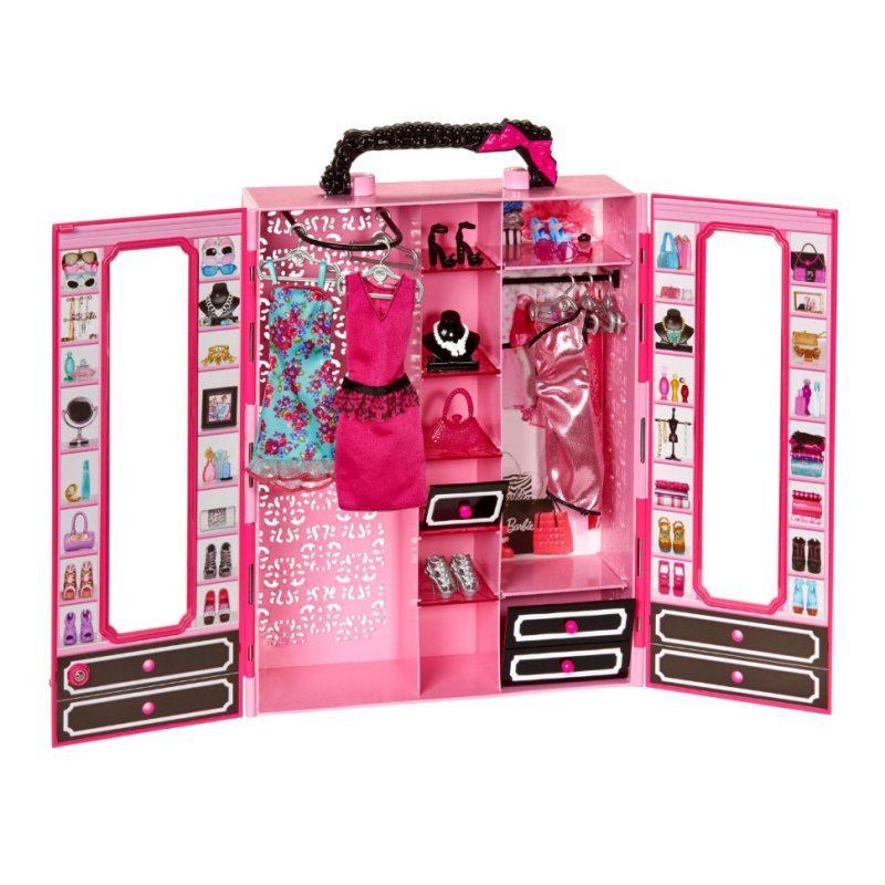 Набор Barbie шкаф для одежды, x4833