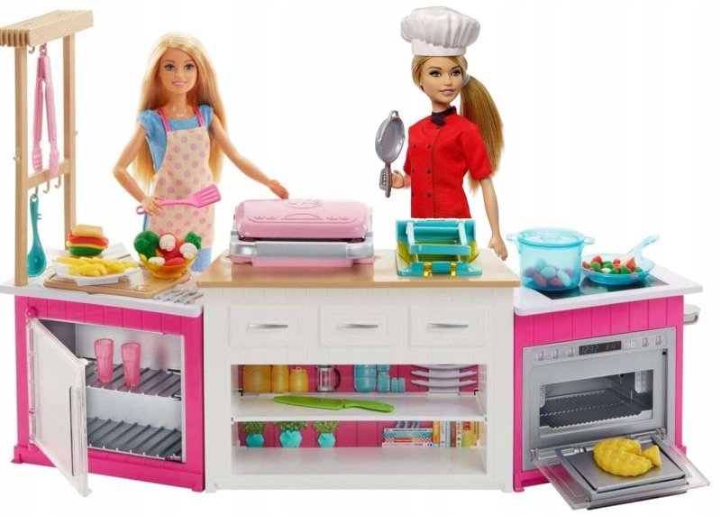Набор Barbie шкаф с куклой и одеждой, 30 см, dpp58