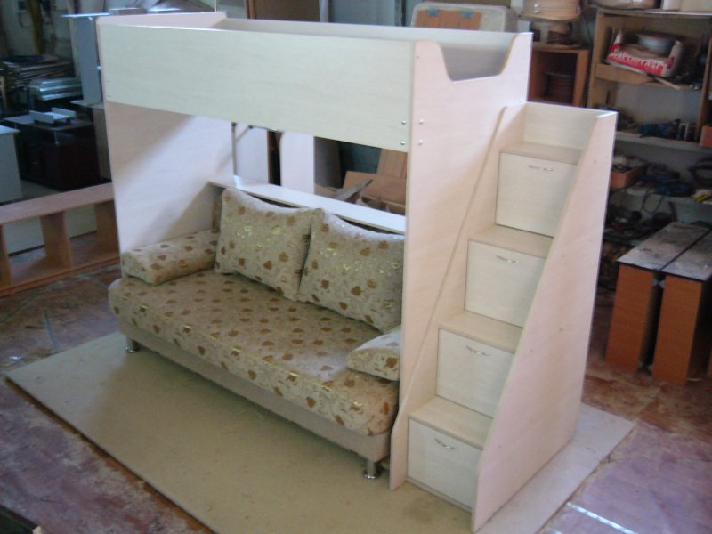 Кровать двухъярусная House 160x80