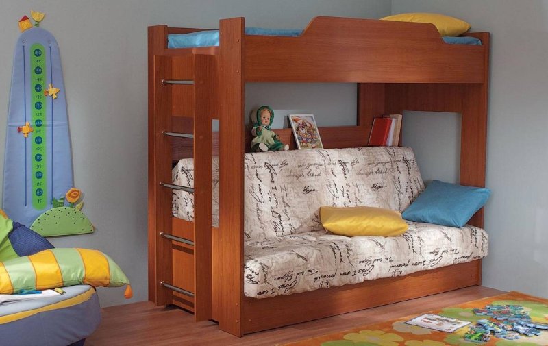 Кровать чердак bambini Divanno 5
