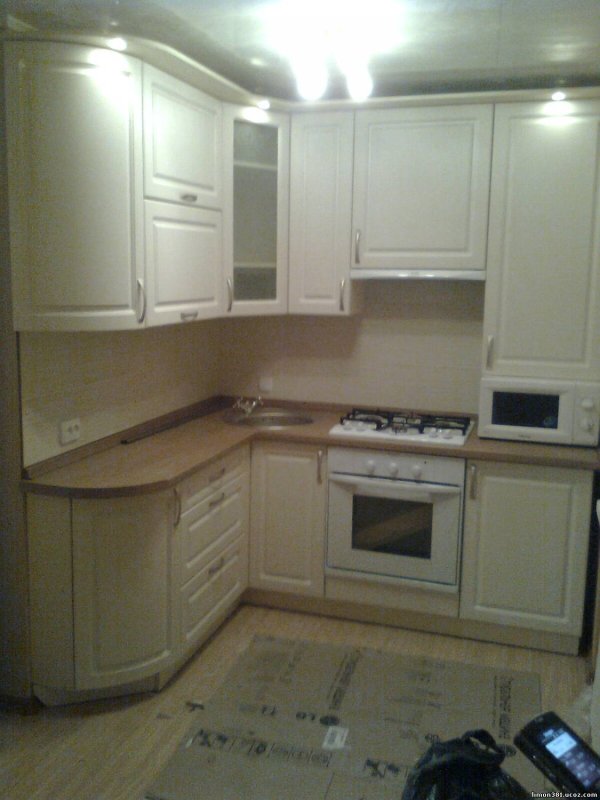 Кухни хрущевка 4.5 кв.м с газовой колонкой