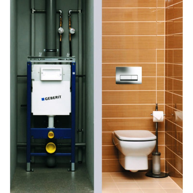 Инсталляция Geberit Duofix Delta up100 458.124.21.1