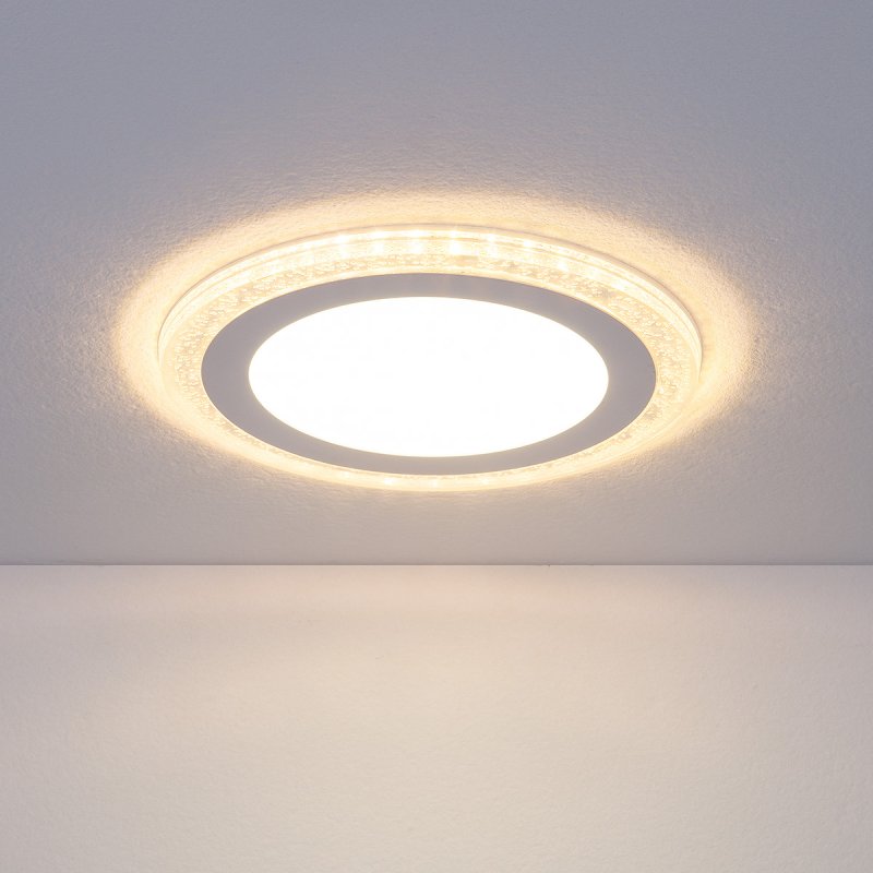Elektrostandard dlr024 6w 4200k, белый матовый