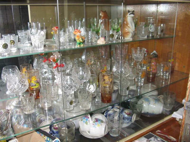 Хрусталь в серванте