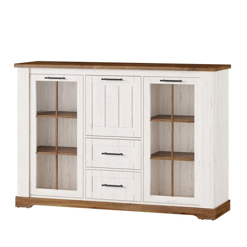 Комод со стеклом Gabriella-001 Sideboard