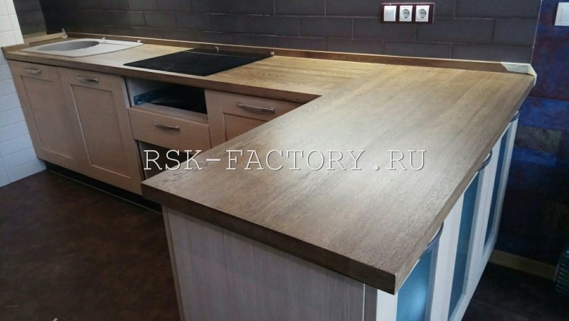 Столешница кедр 9022/s дуб выбеленный