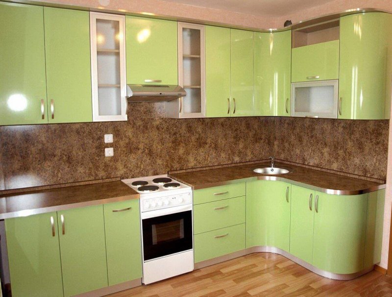 Кухни из пластика