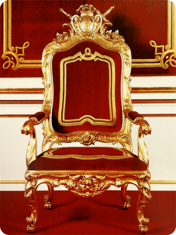 Королевская трон для королевы