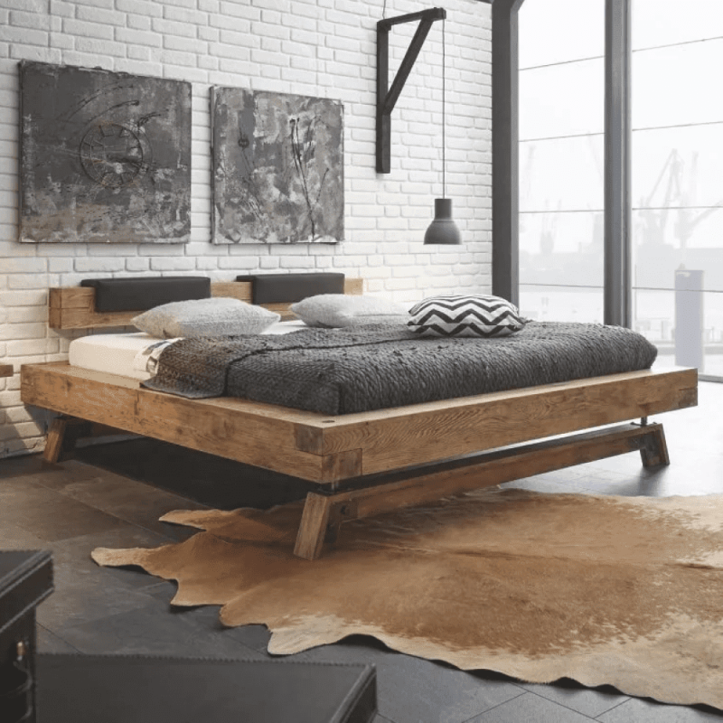 Кровать Loft Alberta_Стоун 1.6