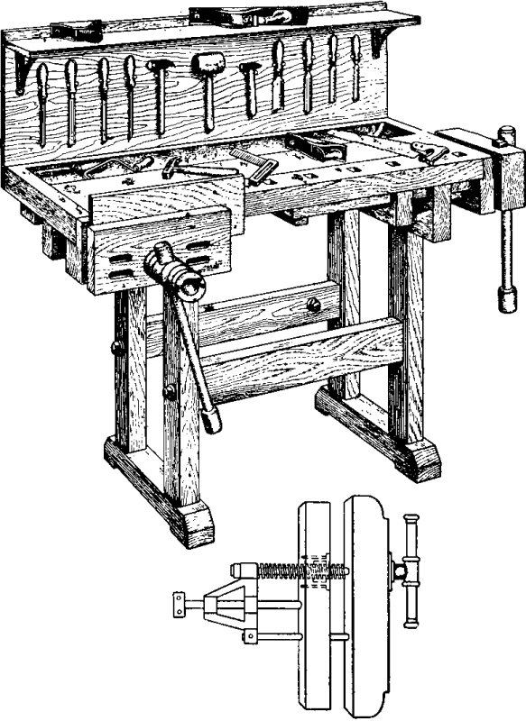 Верстак столярный workbench