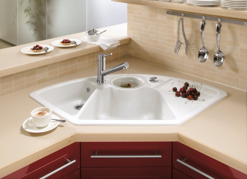 Ikea угловая раковина кухня
