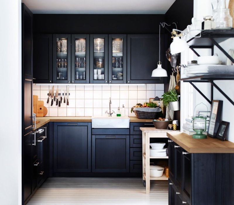 Кухня икеа Лаксарби (ikea Laxarby)