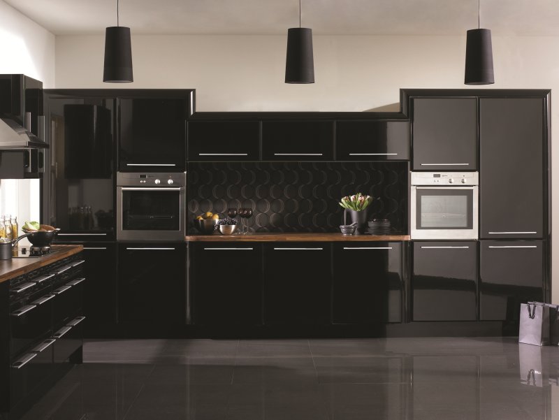 Кухня Black Gloss