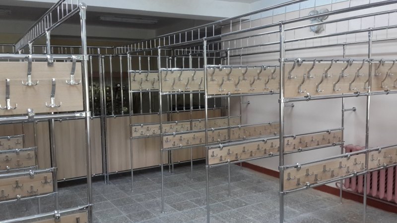Решетки для школьной раздевалки