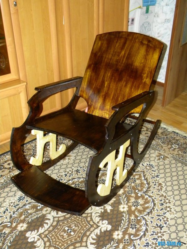 Кресло из фанеры